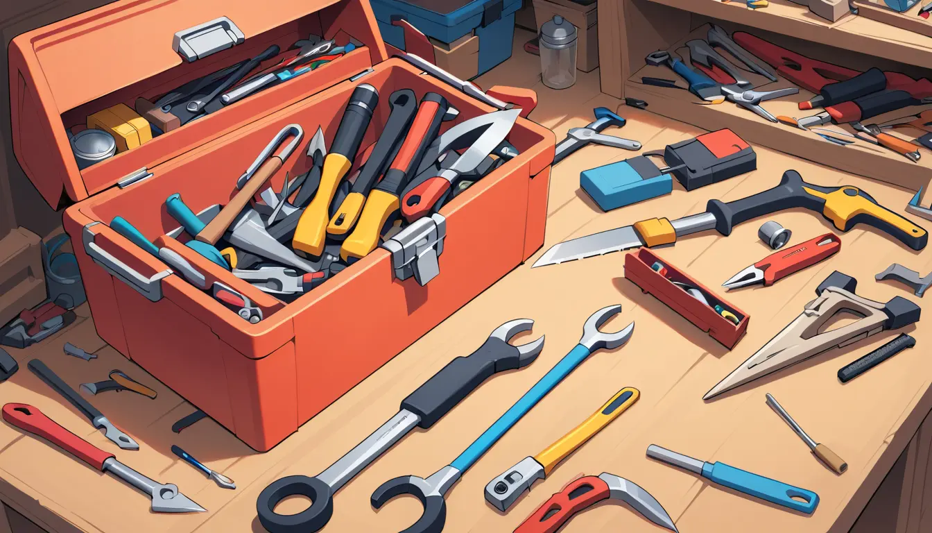 Usterki, awarie, diagnoza 4 a toolbox full of tools